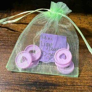 Happy planner - Plastic Purple Mini Discs - 9CT